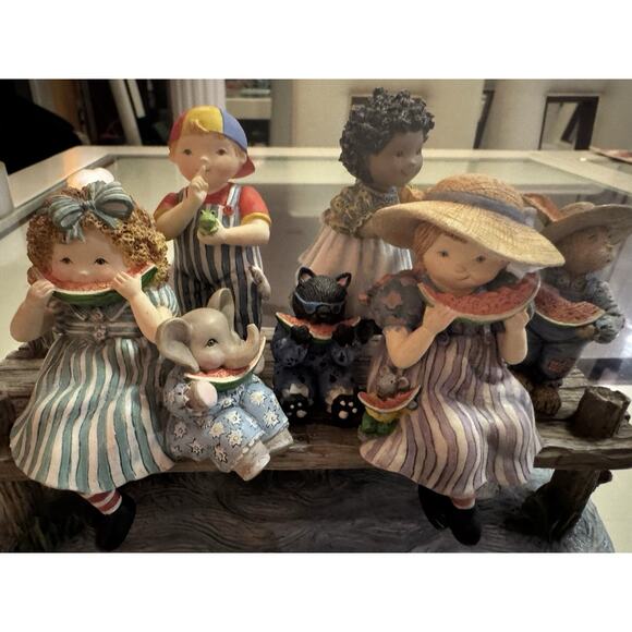 1998 Watermelon Kids "Special Friends" 1st Edition Sherri Buck Baldwin - Picture 2 of 16